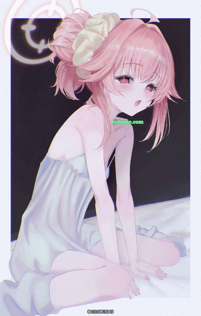 碧蓝档案, Yutori Natsu, 萝莉, young girl, 平胸, camisole, 放学后甜点部