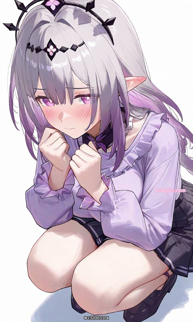 遐蝶, 崩坏：星穹铁道, 星穹铁道, Honkai: Star Rail, 女孩子, 大腿, Seductive Appearance & Posture, AI 画作