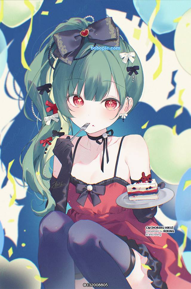 原创, 女孩子, 侧马尾