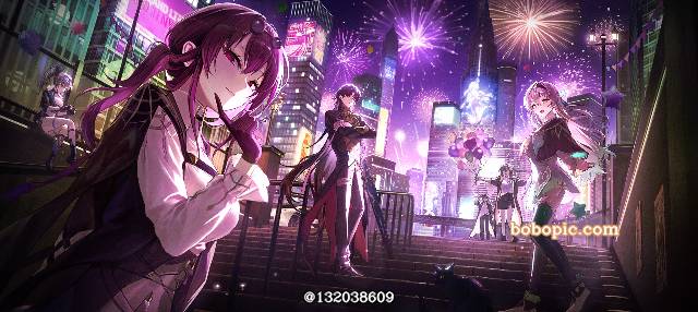 崩坏：星穹铁道, Honkai: Star Rail, 流萤（星穹铁道）, 卡芙卡（星穹铁道）, Silver Wolf, 刃（星穹铁道）, 星（星穹铁道）