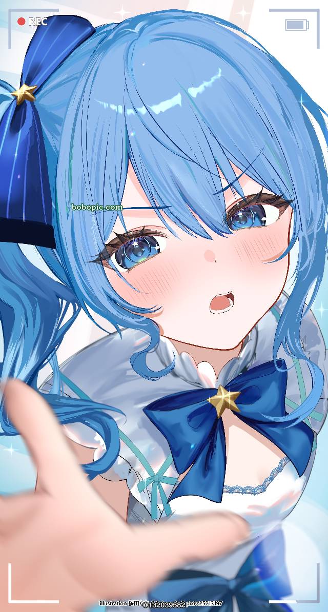 Suisei Hoshimachi, Hololive, Hoshimachi Suisei fanart, 虚拟主播, Virtual Youtuber 100+ bookmarks