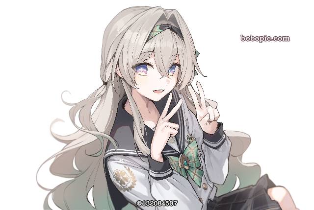 水手服, 女孩子, Honkai: Star Rail, Firefly, 萤, 流萤（星穹铁道）, 崩坏：星穹铁道1000收藏