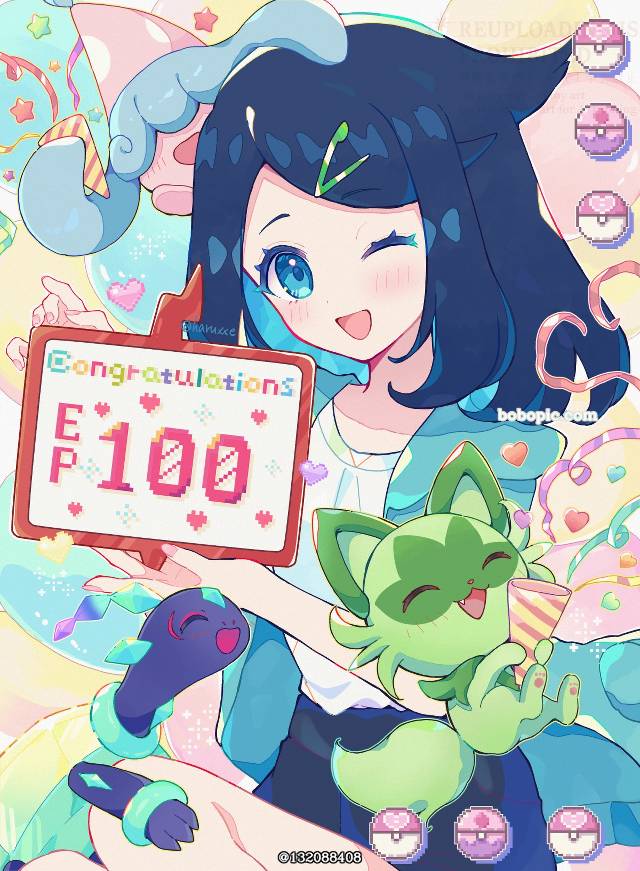 宝可梦动画, Liko (Pokémon anime), 新叶喵, Hatenna, 精灵宝可梦