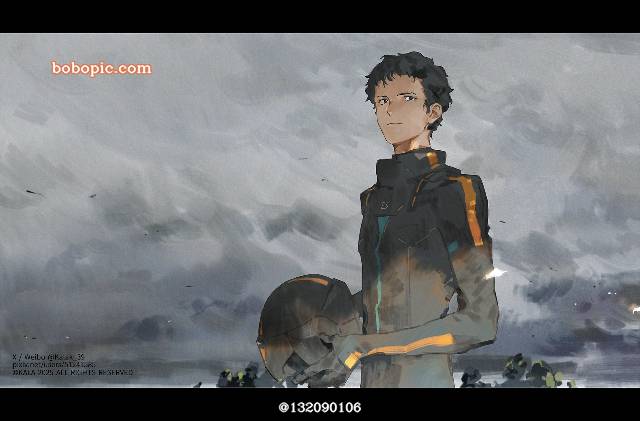 Mobile Suit Gundam Hathaway's Flash, Hathaway Noa, 机动战士高达, 插画