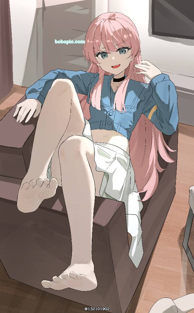 女孩子, 脚指, 赤脚, Anon Chihaya