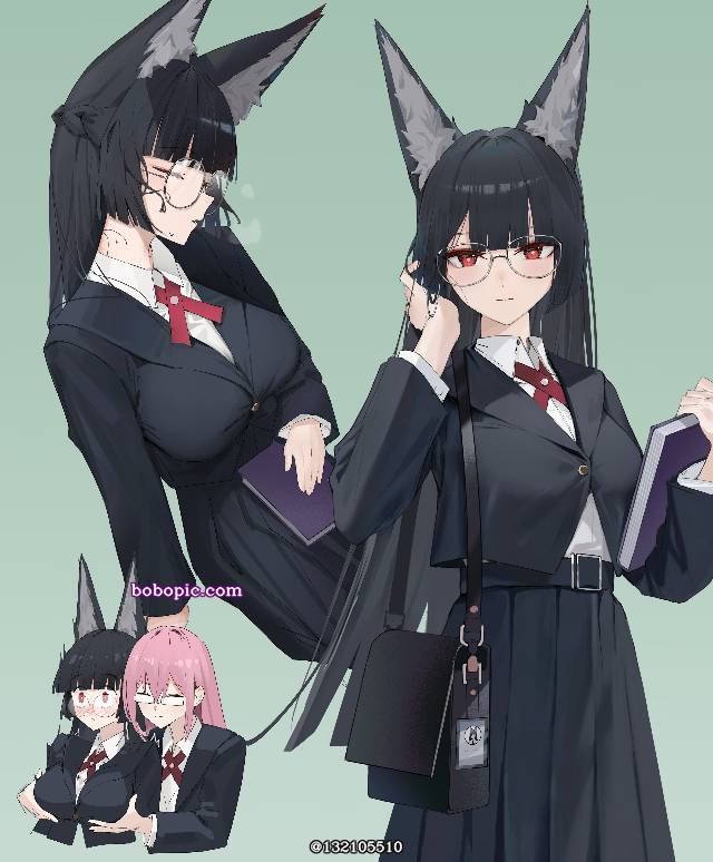 uniform, Zenless Zone Zero, 黑发, Miyabi Hoshimi, Zenless Zone Zero 500+ Bookmarks