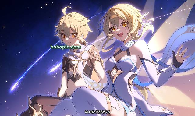 萤（原神）, Genshin Impact, Aether (Genshin Impact), Lumine
