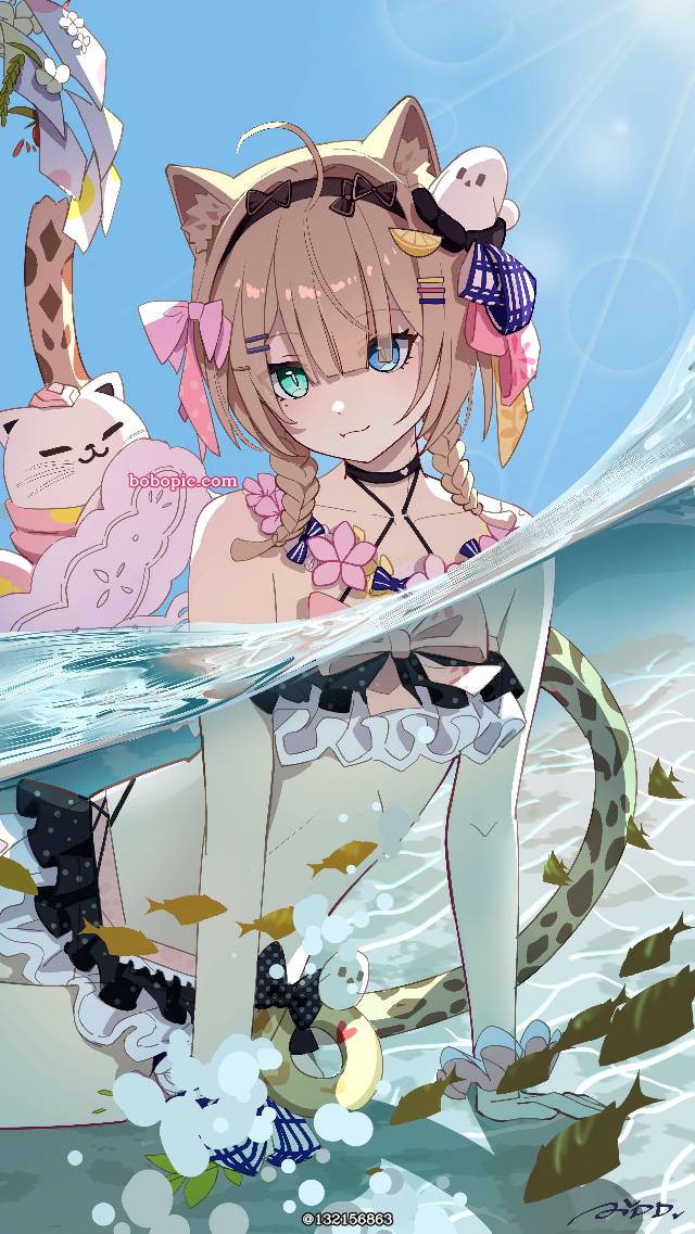 女孩子, 100 Day Challenge, 崩坏3rd, Honkai Impact 3, 帕朵菲莉丝, 泳装, 清凉感