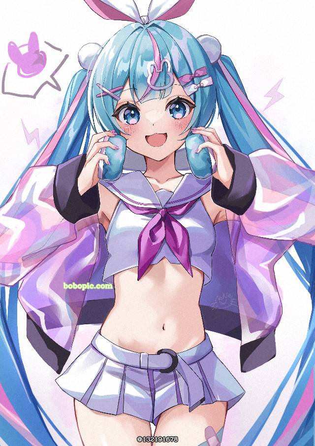 初音未来, 肚脐
