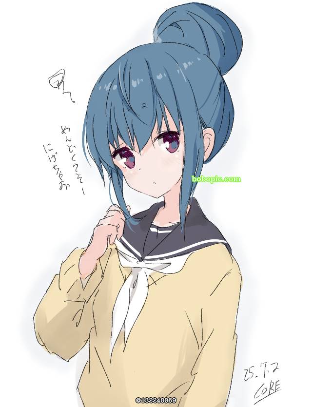 志摩凛, 摇曳露营△, 女孩子, young girl, uniform