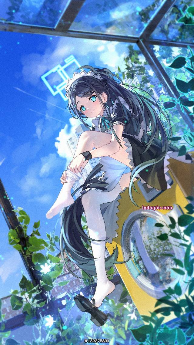碧蓝档案, Alice Tendou, Alice Tendou (maid), 女仆装, young girl