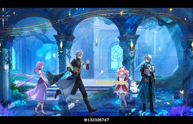 崩坏：星穹铁道, Honkai: Star Rail, 白厄, 那刻夏, 风堇, 遐蝶, 崩坏：星穹铁道500收藏