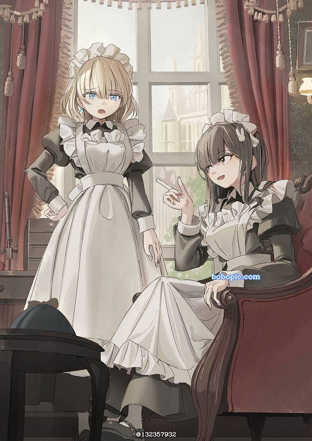 女孩子, 原创, 女仆, 连衫围裙
