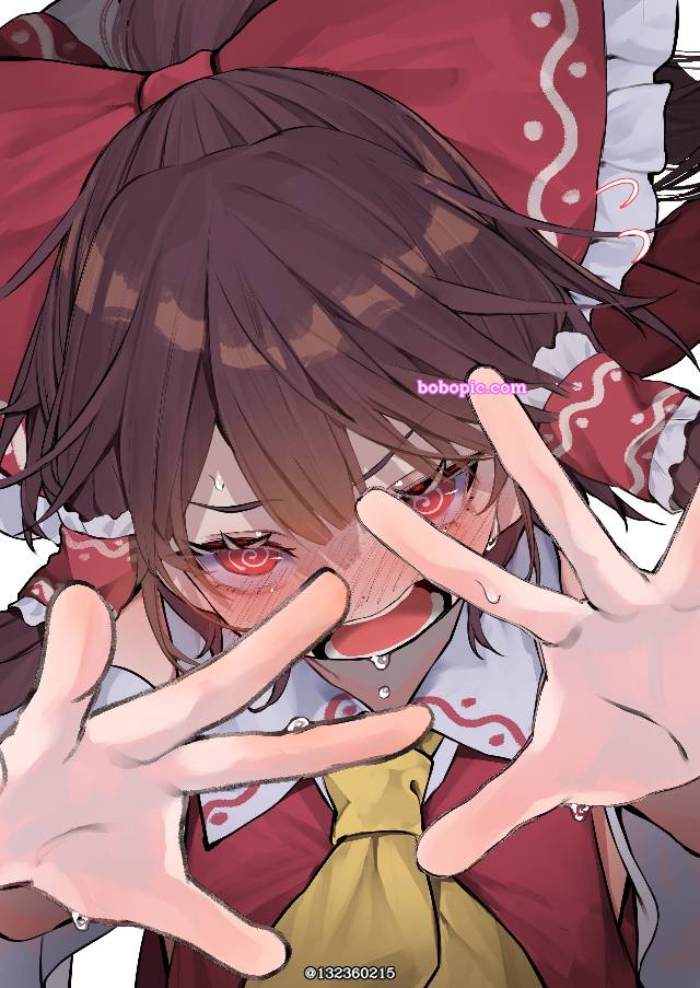 东方Project, 东方, 博丽灵梦, spiral eyes, 东方project1000收藏