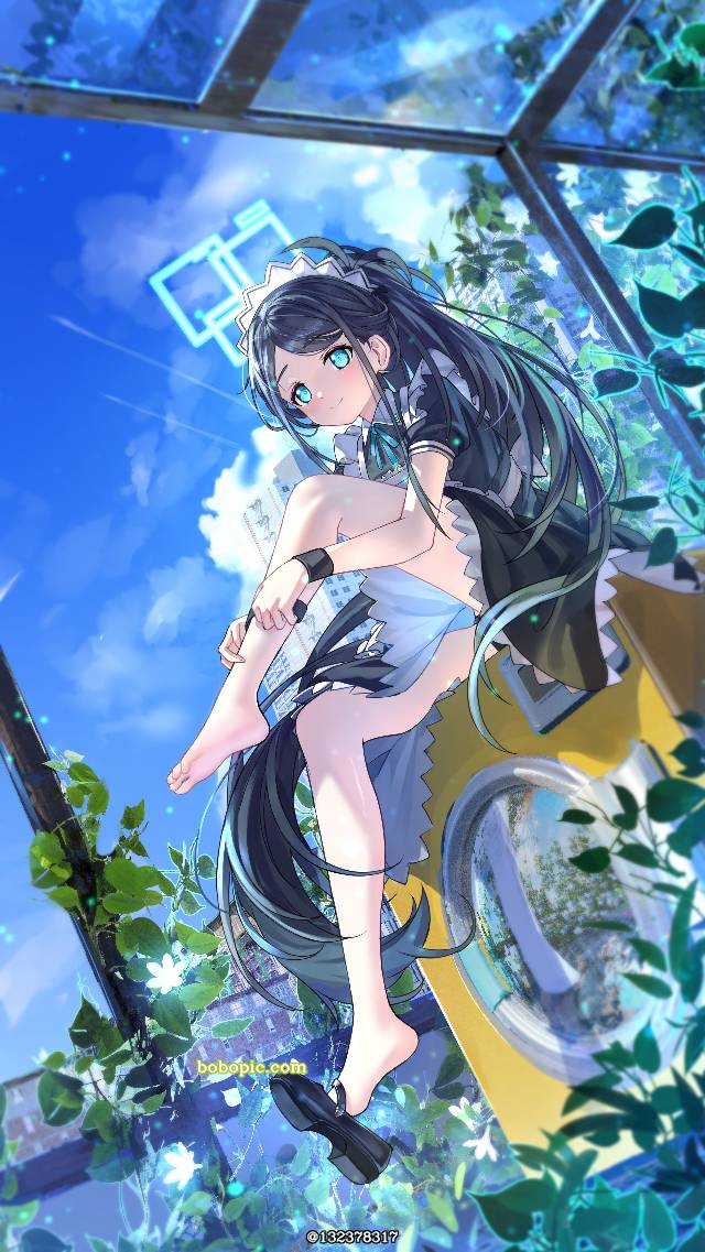 Alice Tendou, 女孩子, Alice Tendou (maid), 女仆装, 碧蓝档案, young girl