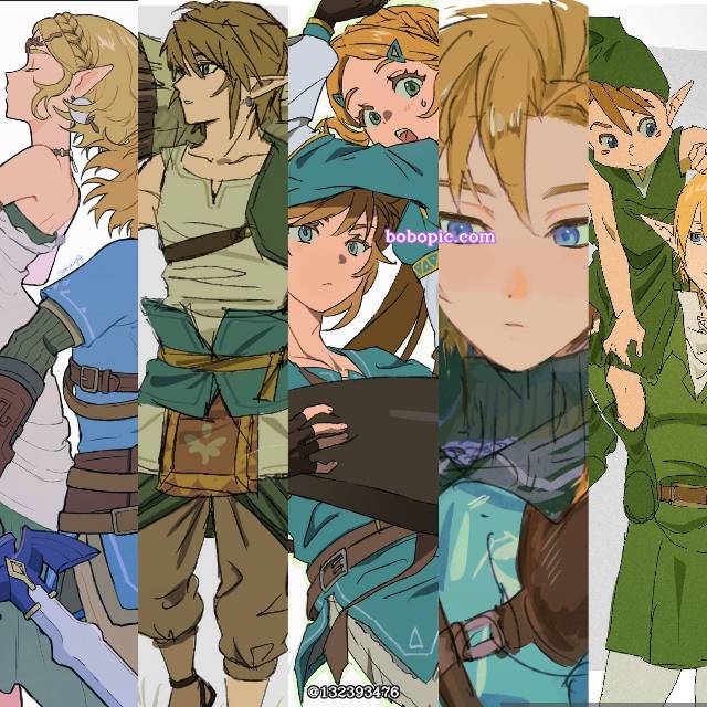 塞尔达传说, 林克, 旷野之息, 王国之泪, twilight princess, The Legend of Zelda 100+ bookmarks