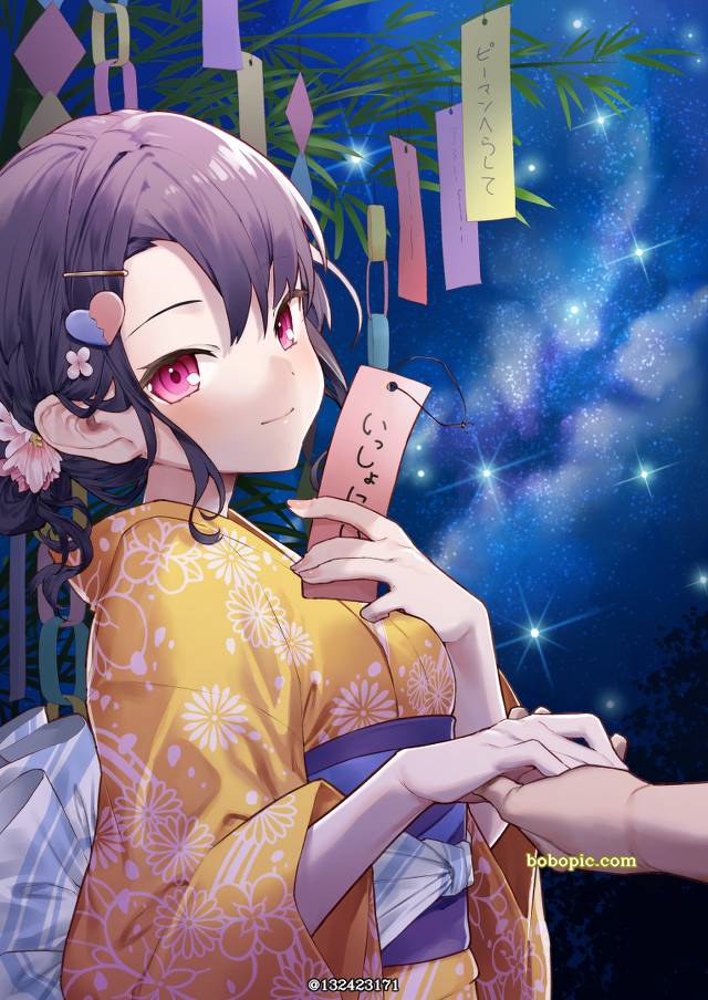 原创, I want to fix my Little Sister's MESUGAKI attitude!, yukata, tanabata