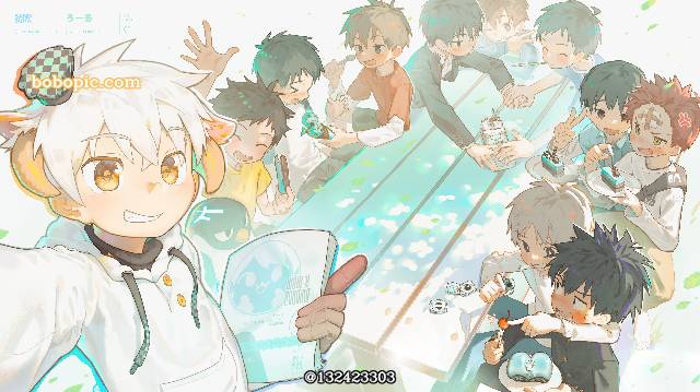 正太, young boy, mint, chocolate mint, 食物