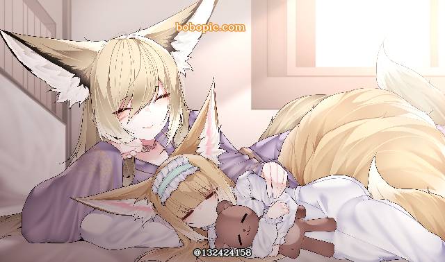 Arknights, 明日方舟, 忍冬（明日方舟）, 铃兰（明日方舟）, 女孩子, 母女, 陪睡