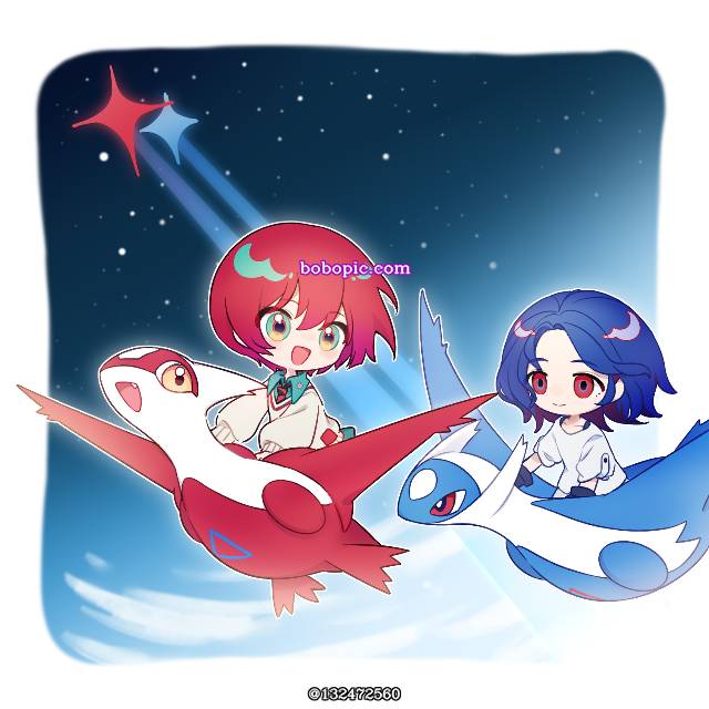 天手·让叶, Shuuji/Machu, Latios