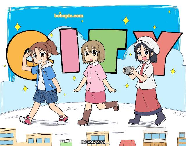 CITY,CITYTHEANIMATION,二次创作,京阿尼,小女孩图片