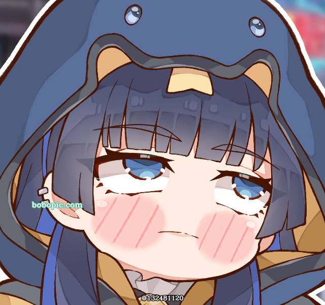 Hololive, Ouro Kronii, 虚拟主播, sanpaku eyes, 连帽衫, Virtual YouTuber 1000+ bookmarks