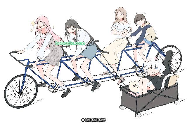 Soyo Nagasaki, Takamatsu Tomori, Raana Kaname, Taki Shiina, Anon Chihaya