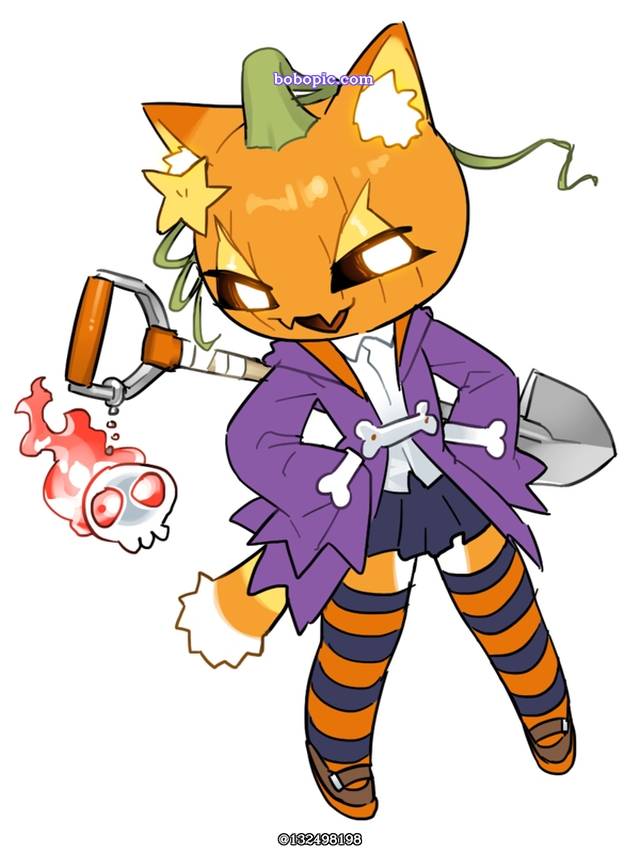 pumpkin head, 非人类