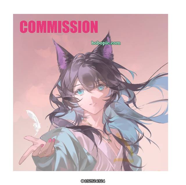 商业绘图, commission or request, 原创