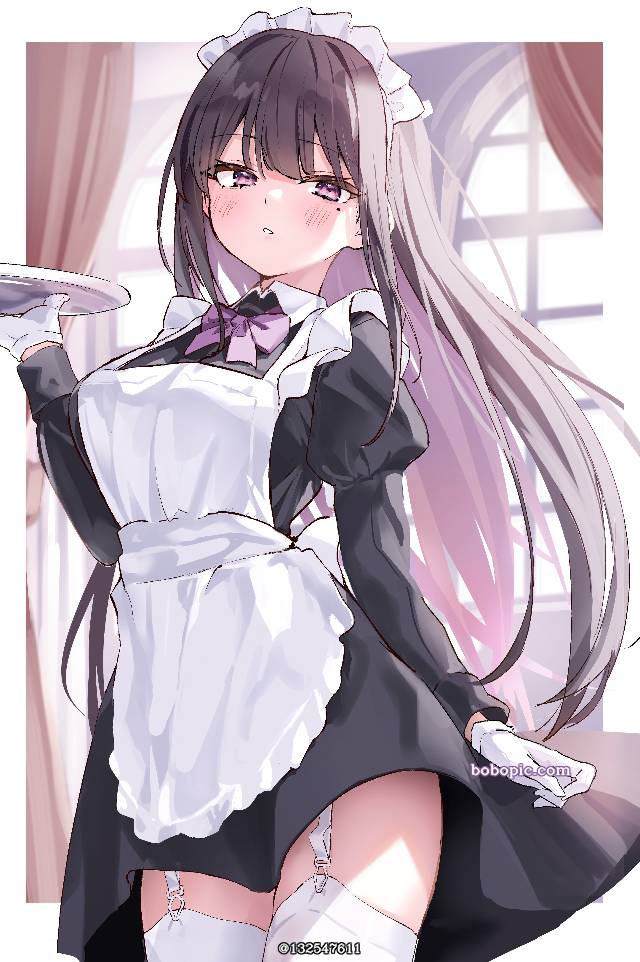 原创, 女仆, 黑长直