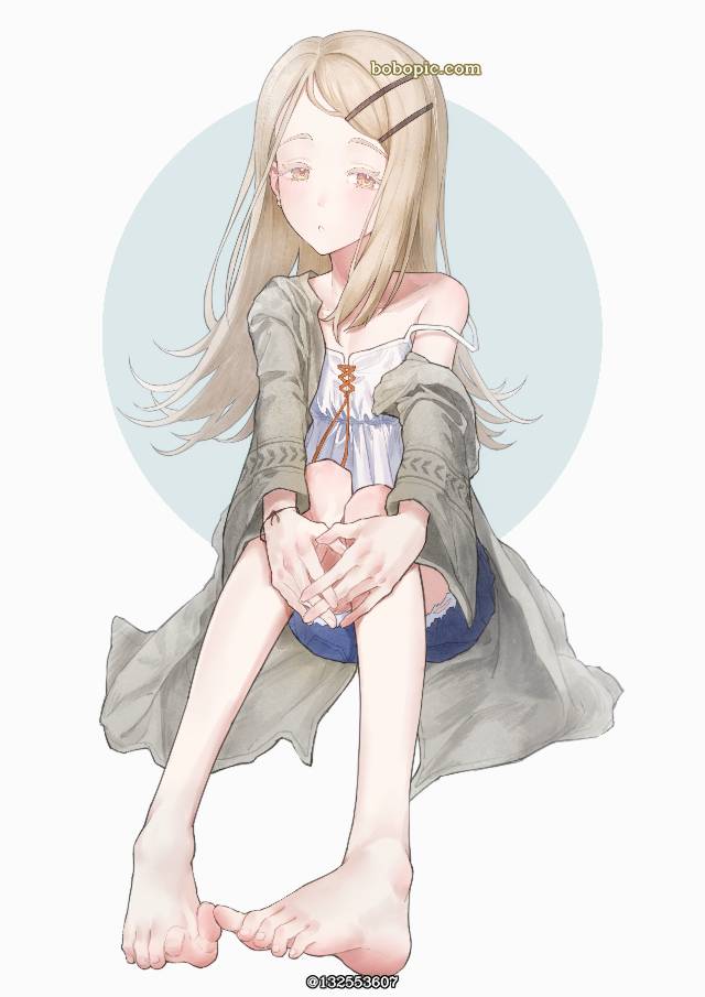 Gakuen IDOLM@STER, 大腿, 魅惑的大腿, Hiro Shinosawa, 腿, 赤脚, 脚指, 裸足脚底