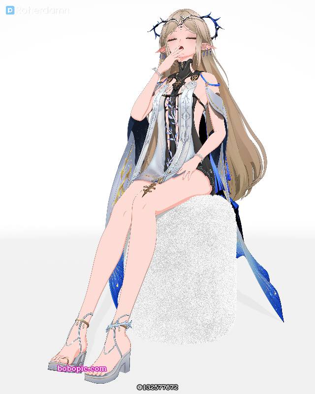 Cartethyia, Wuthering Waves, 恋足癖, 赤脚, sandals