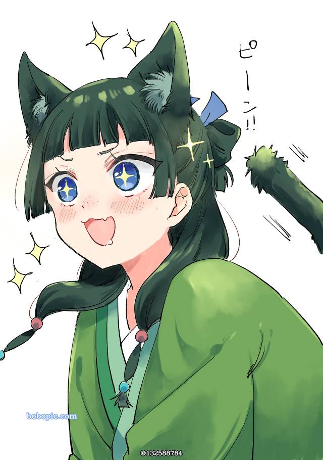 药屋少女的呢喃, 兽耳, Cham Cham, 彩虹社