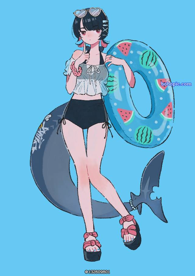 绝区零, 绝区零, Ellen Joe, 泳装, Zenless Zone Zero 100+ Bookmarks, sandals