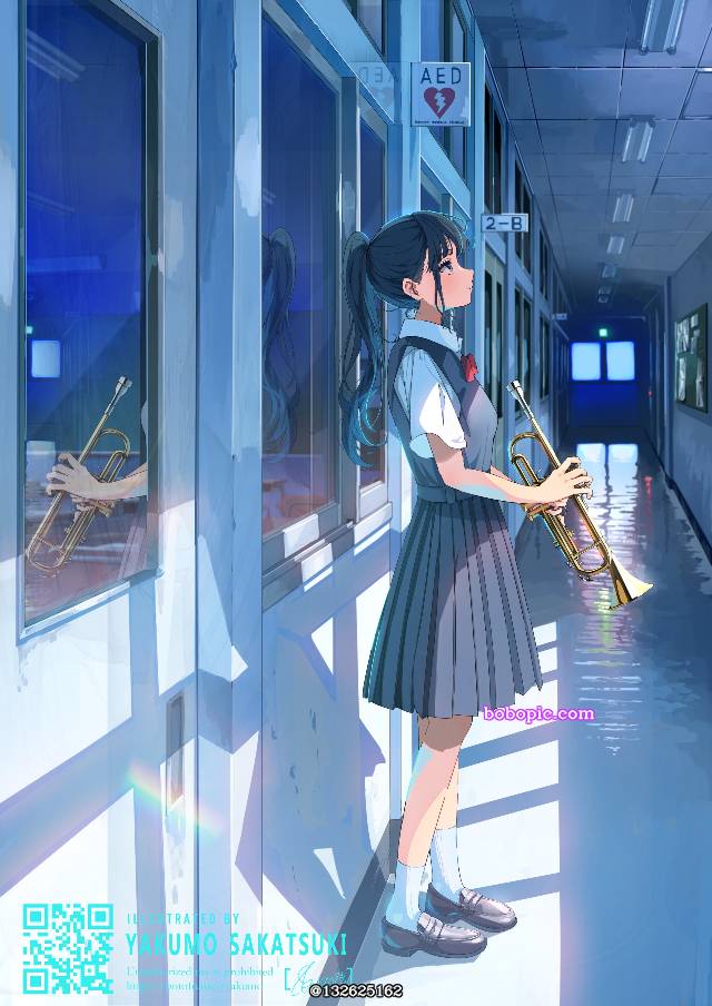 原创, 女孩子, uniform, 小号