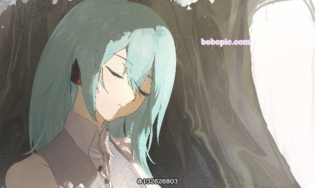 初音未来, young girl, long hair