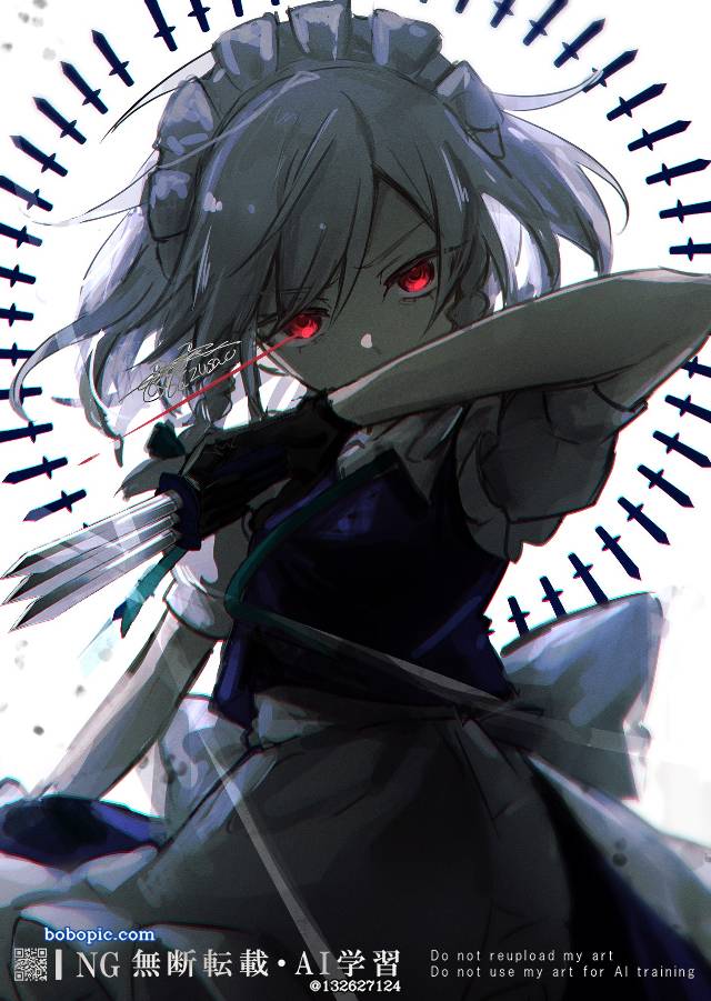 东方Project, 东方, sakuya izayoi, Touhou Project 100+ bookmarks