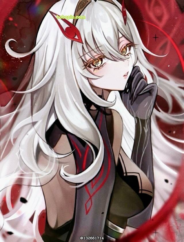 Genshin Impact, 女孩子, White Hair