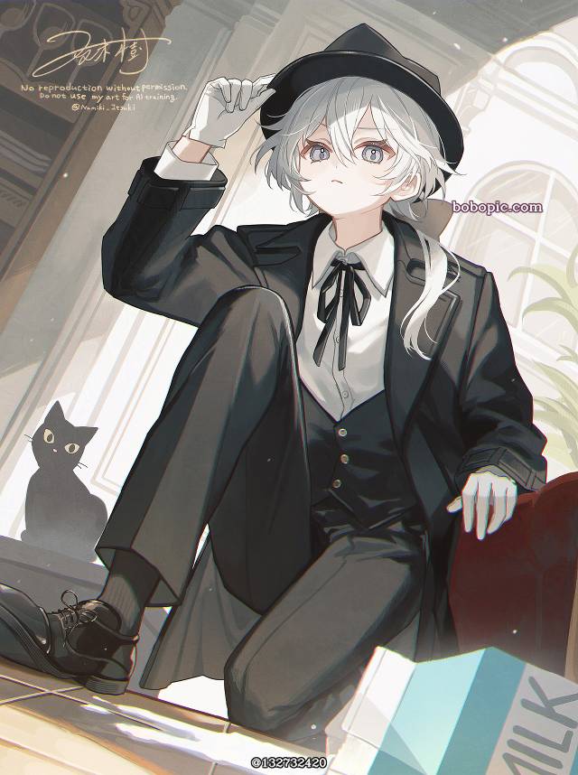 原创, 原创, 猫与男孩