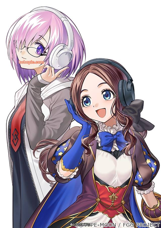 玛修·基列莱特, Leonardo da Vinci (Rider), 头戴式耳机, glasses, 商业绘图, smile