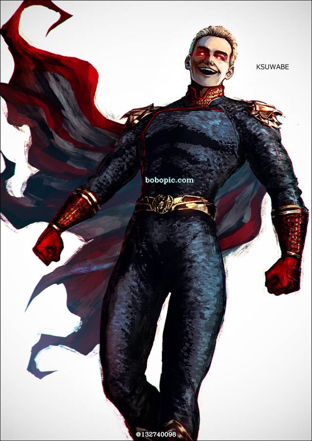Homelander, The Boys, don't look