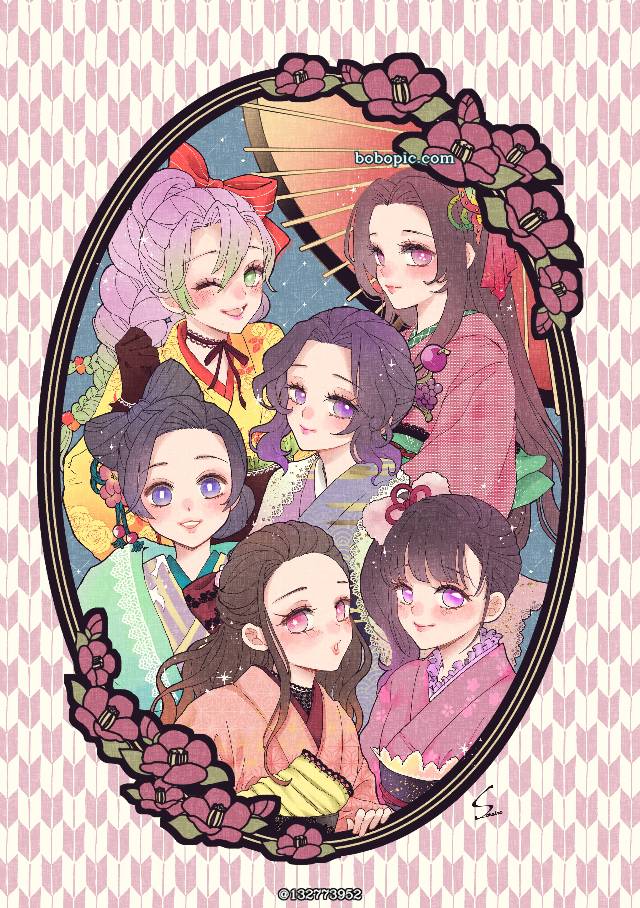 实弥×香奈惠, 伊黑×蜜璃, Zenitsu/Nezuko, 嘴平伊之助×神崎葵, Tanjiro/Kanao, 义勇×忍, 鱼糕队