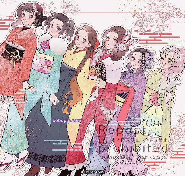 伊黑×蜜璃, 嘴平伊之助×神崎葵, Zenitsu/Nezuko, Tanjiro/Kanao, Hakuji/Koyuki, 实弥×香奈惠, 义勇×忍, 鱼糕队, Demon Slayer 500+ bookmarks, 太赞了