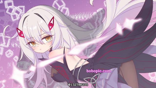女孩子, Genshin Impact, White Hair
