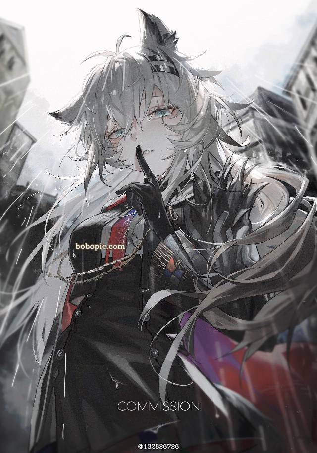 兽耳, 女孩子, Lapland, 明日方舟, Lappland, Arknights, 拉普兰德(明日方舟)