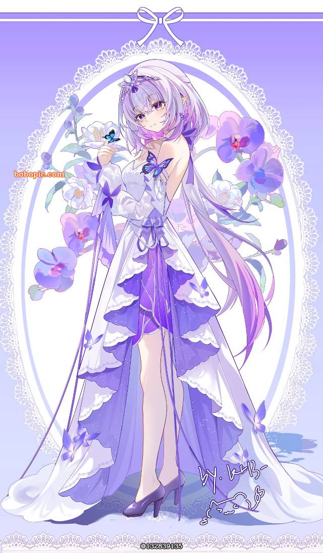 girl, Honkai: Star Rail, 崩坏：星穹铁道, 新娘, 遐蝶, 崩坏：星穹铁道1000收藏