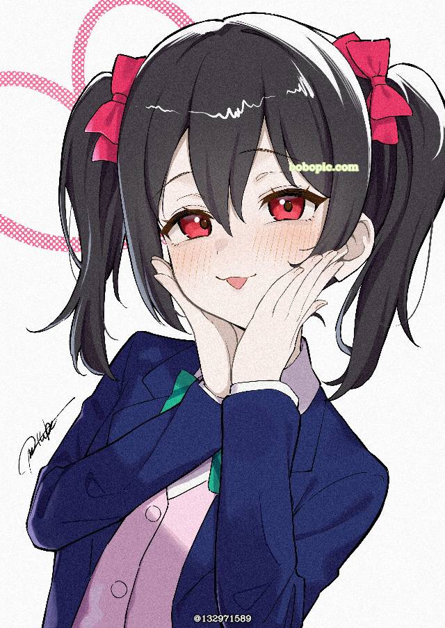 矢泽妮可,矢泽日香,马尾,黑发图片