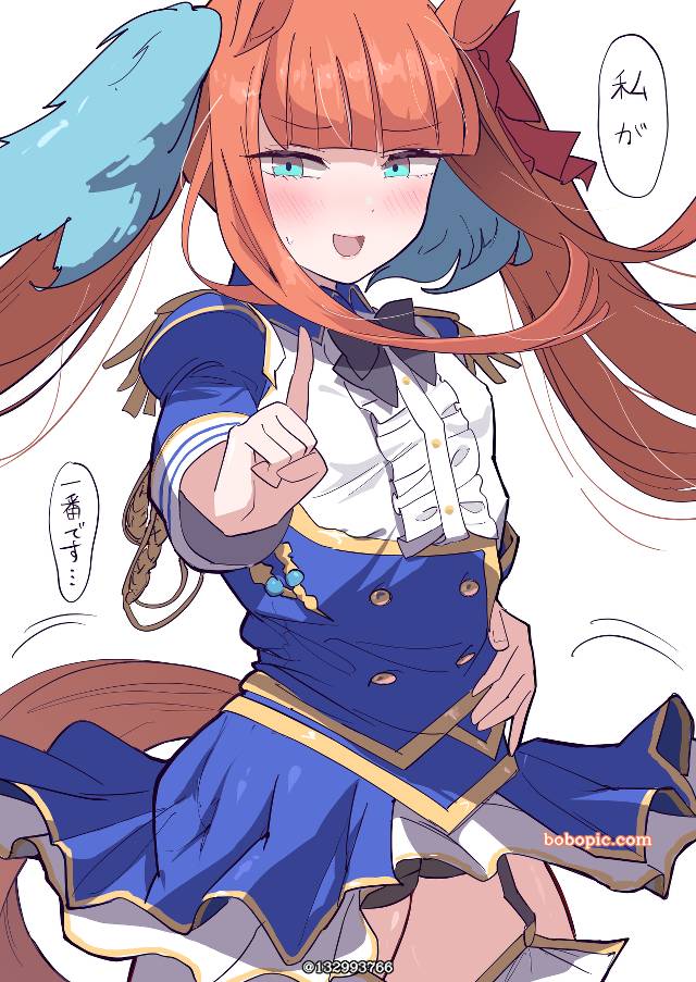 无声铃鹿（赛马娘）, 马娘, 赛马娘Pretty Derby, Silence Suzuka, baggy, 交换服装, 双马尾