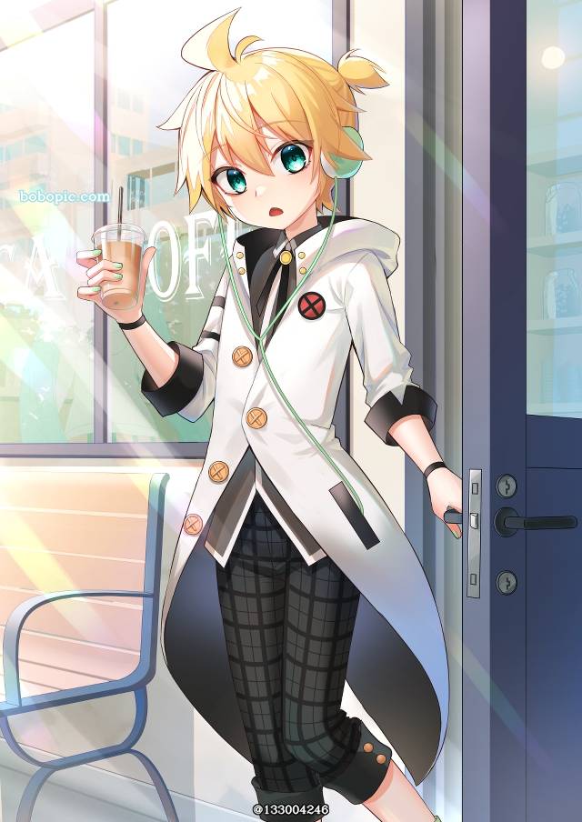 镜音连, white edge