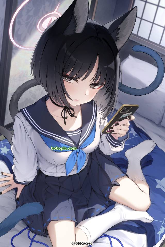腿, 碧蓝档案, Kiryuu Kikyou, 大腿, bed, summer Comiket, 互换
